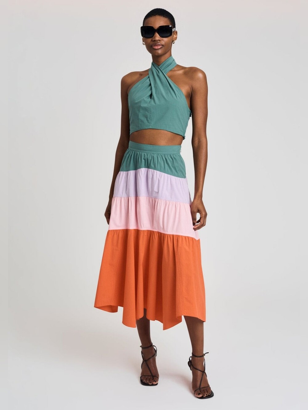 Derek‎ Lam 10 Crosby Chaya Halter Crop Top